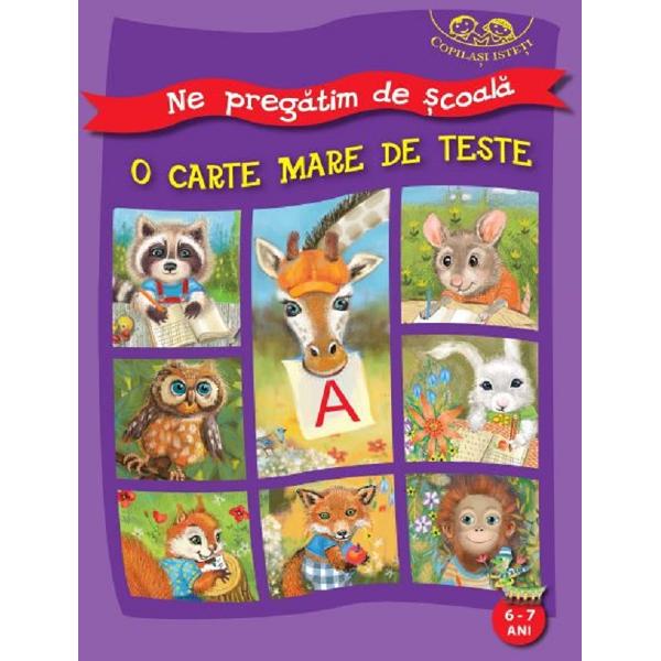 Ne pregatim de scoala. O carte mare de teste 6-7 ani