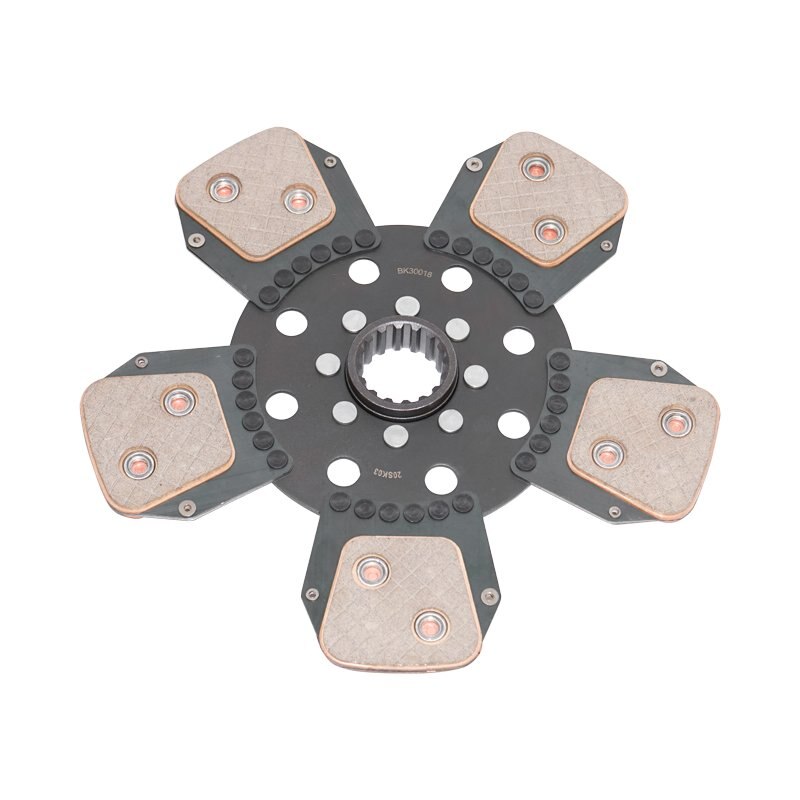 Disc ambreiaj 16 caneluri TAF cu motor Perkins si cutie viteze romaneasca Breckner Germany