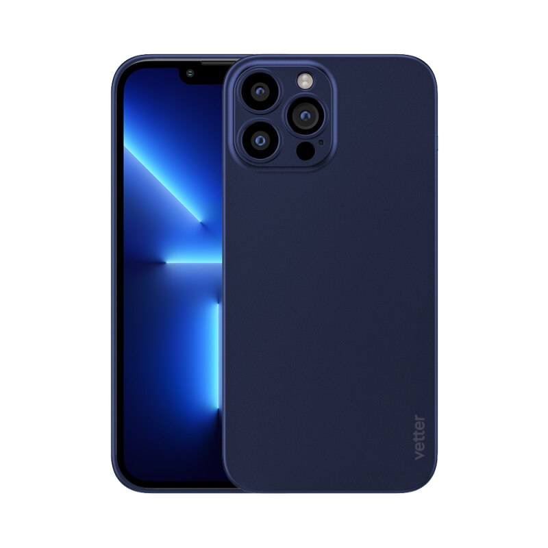 Husa de protectie Vetter pentru iPhone 13 Pro, Clip-On, Ultra Thin Air Series, Deep Blue