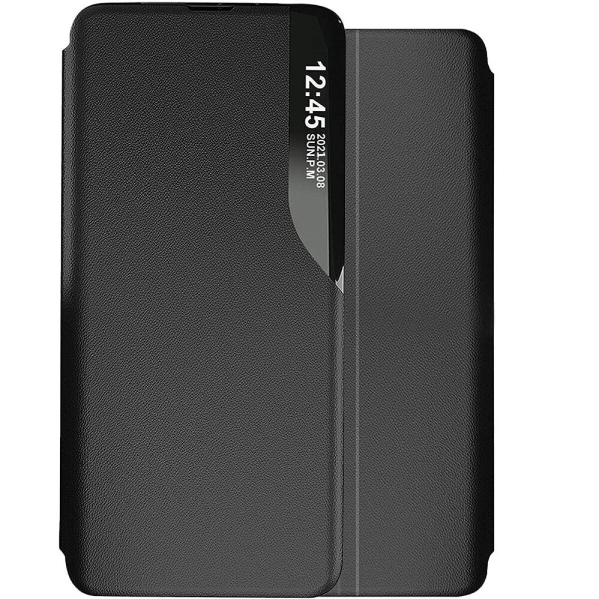 Husa Book Smart View pentru Samsung A52/A52 5G Negru