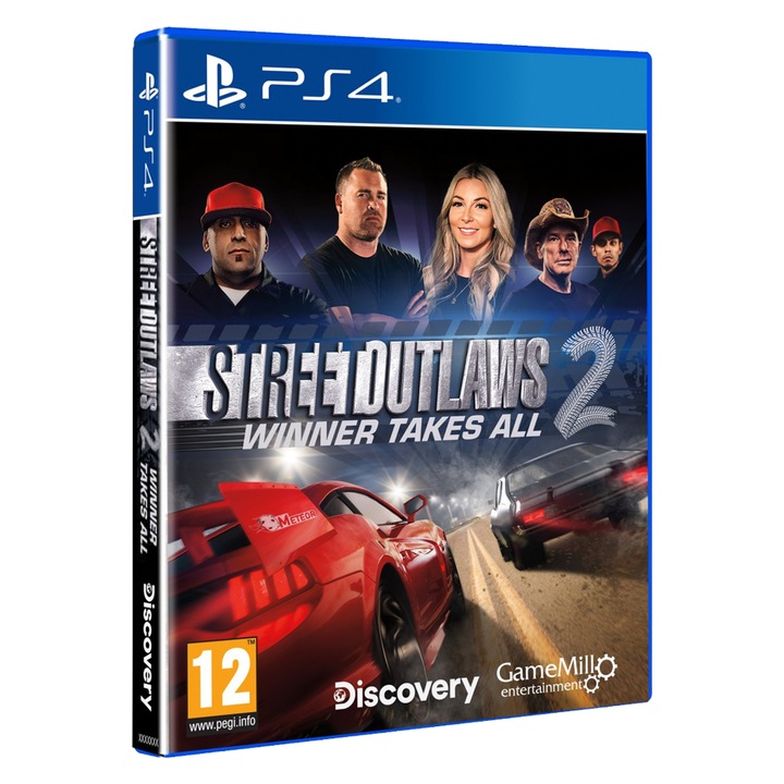 Игра Street Outlaws 2 Winner Takes All, За PlayStation 4