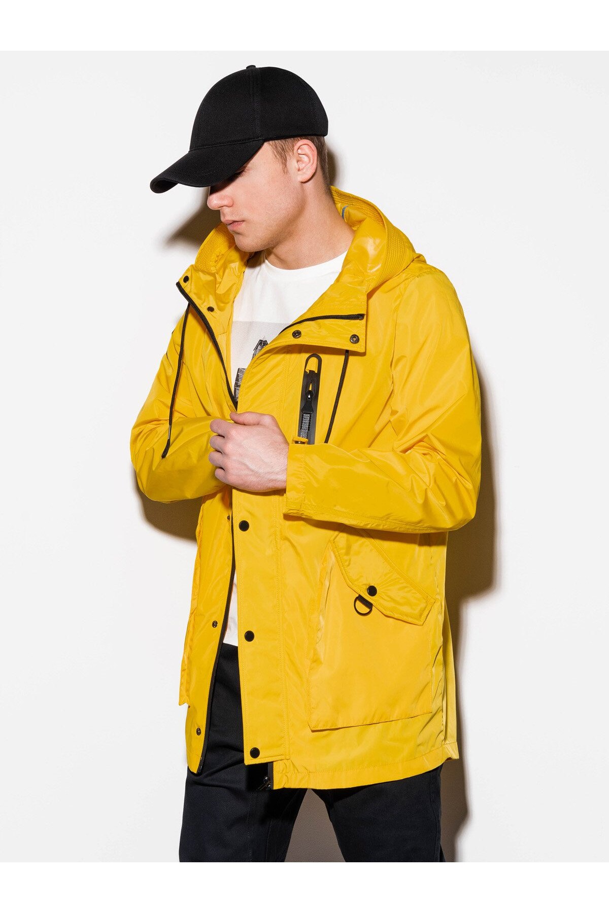Geaca premium barbati C440 - galben, Galben, M