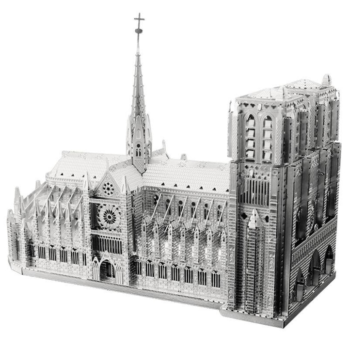 3D пъзел Gogou, Notre Dame de Paris, Метал