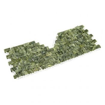 Masca faciala din Jad natural cu 112 pietre dreptunghiulare - model 2 Masca faciala din Jad natural cu 112 pietre dreptunghiulare - model 2