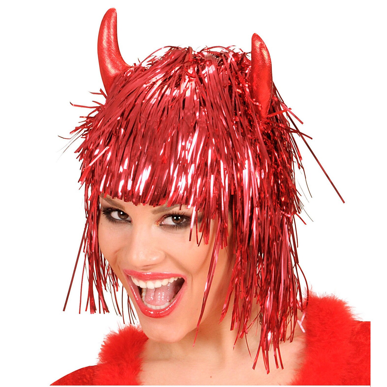 Peruca Dracusor cu Cornite