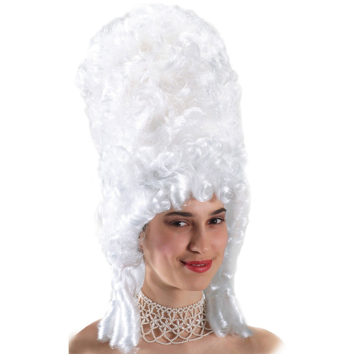 Peruca Marie Antoinette Alba