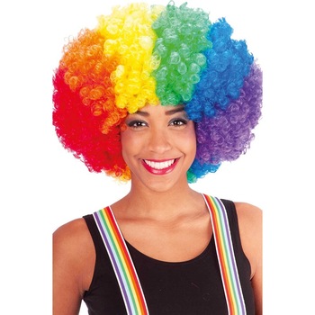 Peruca clown deluxe Peruca clown deluxe