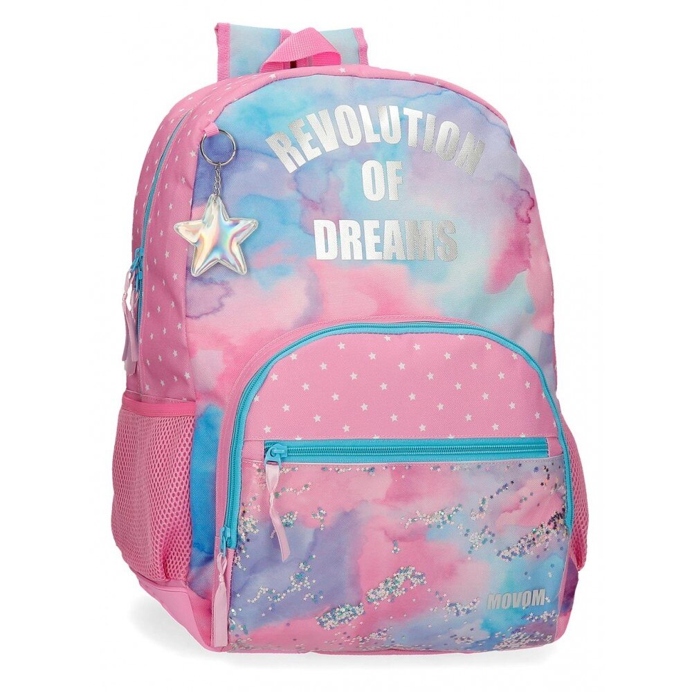 Rucsac scoala 44 cm Movom Revolution Dreams