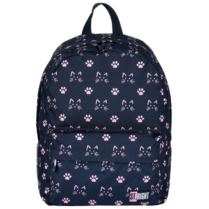 Ghiozdan St.Majewski, Gama St.Right, cu 1 Compartiment, Impermeabil, Gama Cats & Paws BP33