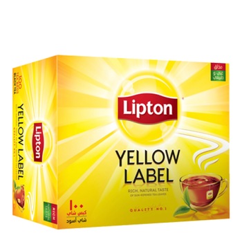 Ceai Negru Lipton Yellow Label - 100 Plicuri Ceai Negru Lipton Yellow Label - 100 Plicuri