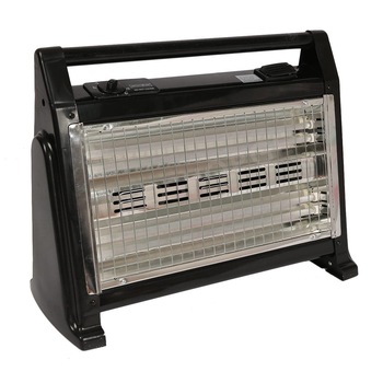 Radiator negru cu aeroterma si umidificator 1600 W, 4 rezistente JRH® Radiator negru cu aeroterma si umidificator 1600 W, 4 rezistente JRH®