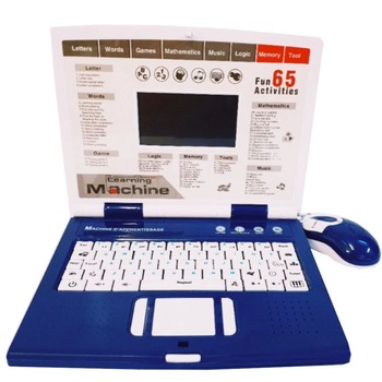 Laptop interactiv pentru copii- Primul meu calculator ,65 functii, Engleza-Franceza XPRESS SALES® Laptop interactiv pentru copii- Primul meu calculator ,65 functii, Engleza-Franceza XPRESS SALES®