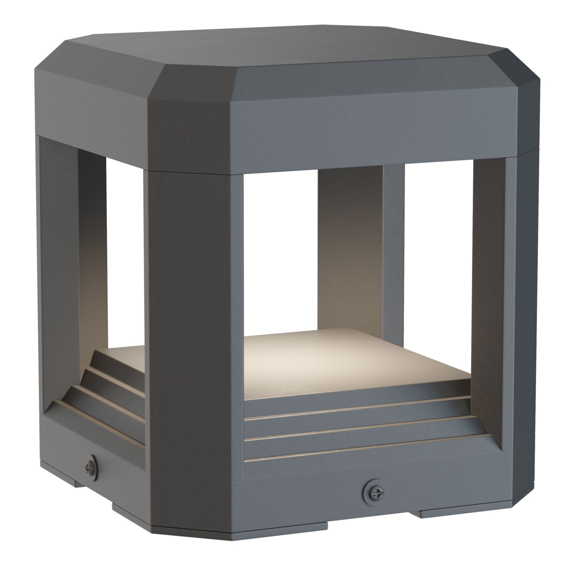 Stalp exterior Maytoni Outdoor Royal Mile, Gri, LED 330 LM, 3000K, lumina calda