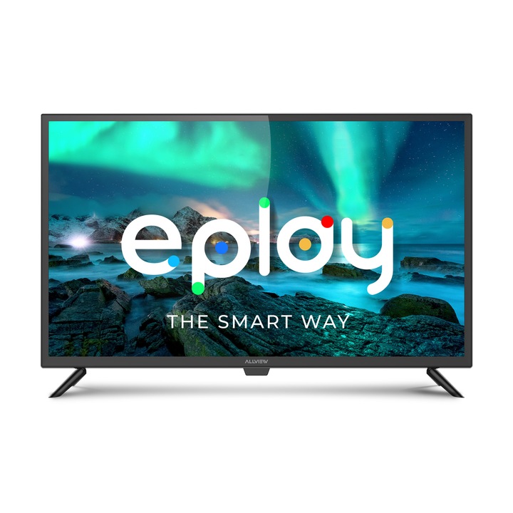 Телевизор Allview LED 32ePlay6000-H, 32" (81 см), Smart Android, HD, Клас E
