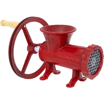 Masina de tocat carne nr.22, Fermax, din fonta cu Coarba, Rosie Masina de tocat carne nr.22, Fermax, din fonta cu Coarba, Rosie