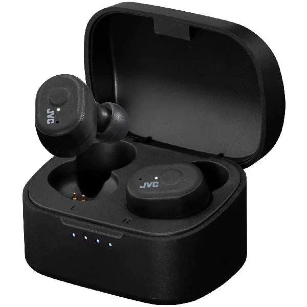 Casti JVC HA-A11T, True Wireless, Bluetooth, In-Ear, Microfon, Negru