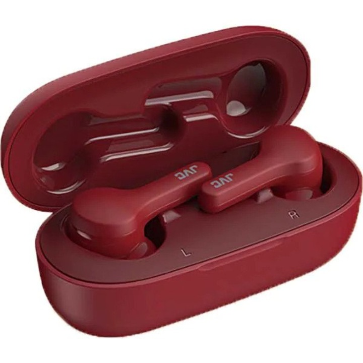 Слушалки JVC HA-A8T, True Wireless, Bluetooth, In-Ear, Микрофон, Червен