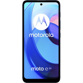 Telefon mobil Motorola Moto E30, Dual SIM, 32GB, 2GB RAM, 4G, Digital Blue Telefon mobil Motorola Moto E30, Dual SIM, 32GB, 2GB RAM, 4G, Digital Blue