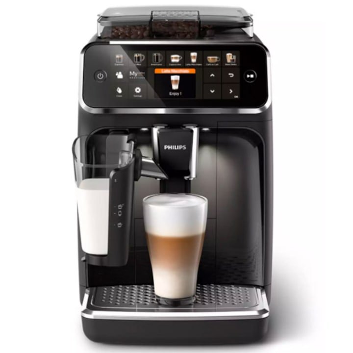 Кафеавтомат Philips EP5441/50 LatteGo , 15 Bar, 1500 W, 12 кафе напитки