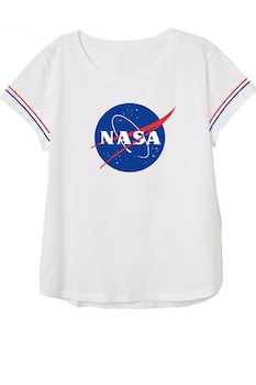 NASA - Блуза, Бял