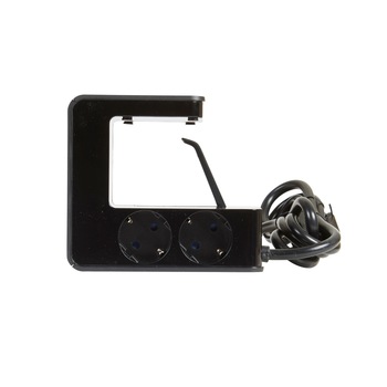 Prelungitor clips birou, 4 prize, 2 USB, 1.5 m, negru, Legrand Prelungitor clips birou, 4 prize, 2 USB, 1.5 m, negru, Legrand