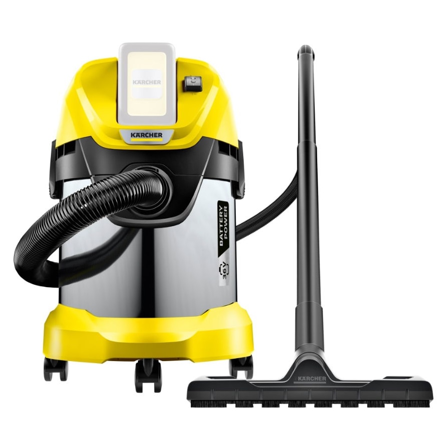 Aspirator umed/uscat Karcher WD 3 Battery 1.629-951.0, 300 W, 17 l, Argintiu