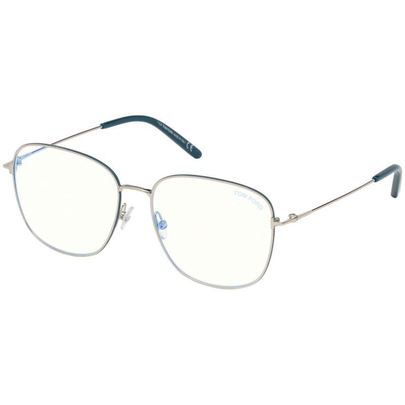 Rame ochelari Tom Ford, FT5572-B 092, Albastru/ Argintiu
