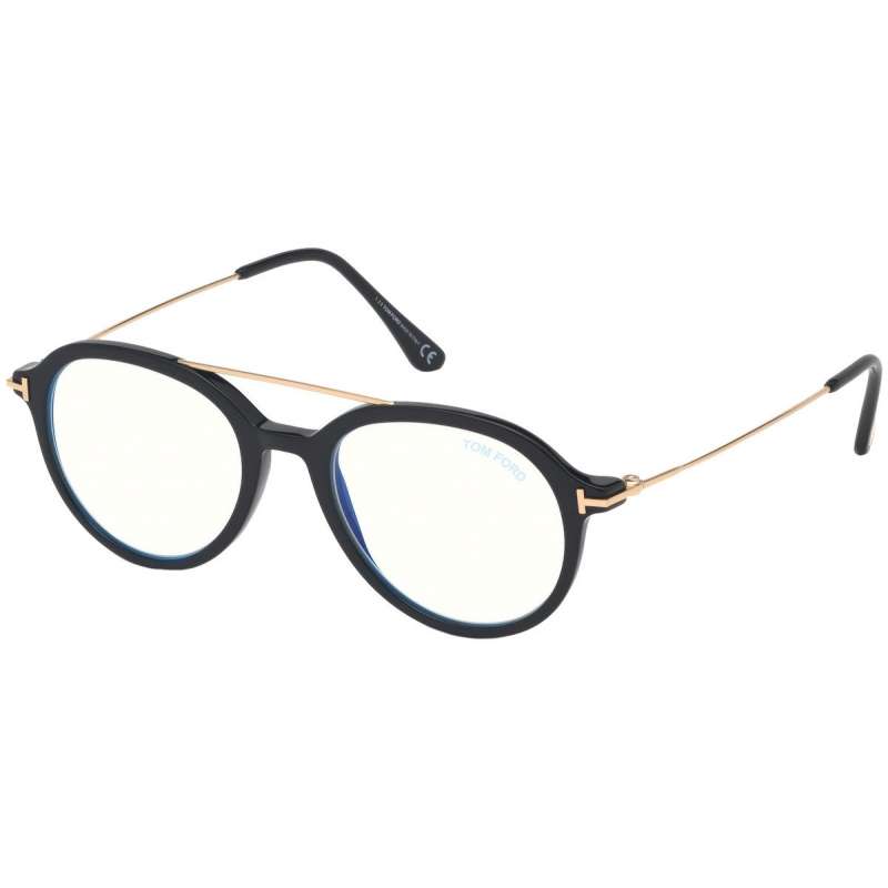 Rame ochelari Tom Ford, FT5609-B 001, Negru/ Auriu