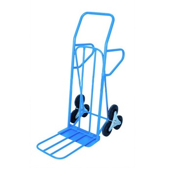 Carucior manevrabil pe scari cu doua platforme - 200 kg Carucior manevrabil pe scari cu doua platforme - 200 kg