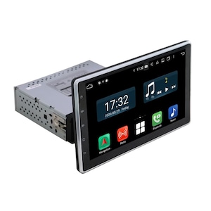 Navigatie 1DIN Universala, Display 10.1 Inch Rotativ, 4 GB RAM 64GB ROM, Android 13, WiFi, Bluetooth, Magazin Play