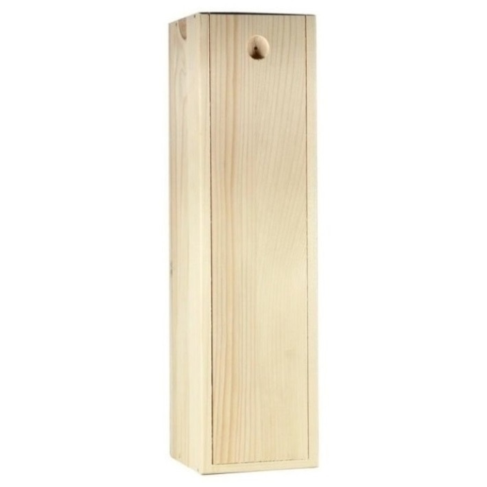 Cutie lemn pentru 1 sticla vin, model Remi