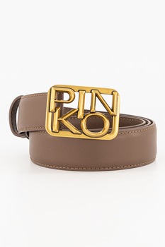 Pinko, Curea de piele cu catarama cu logo Pinko, Curea de piele cu catarama cu logo