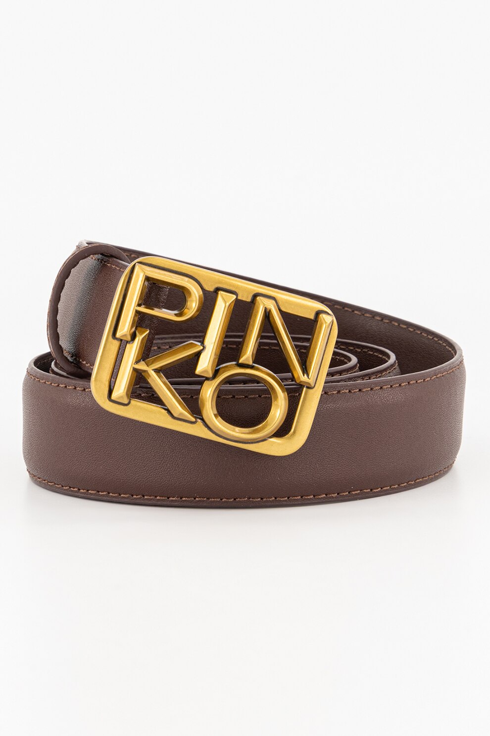 Pinko, Curea de piele cu catarama cu logo