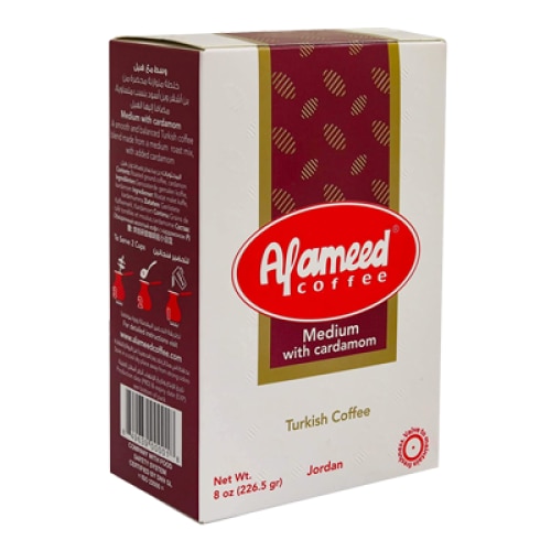Cafea Medie cu Cardamom Al Ameed 250g