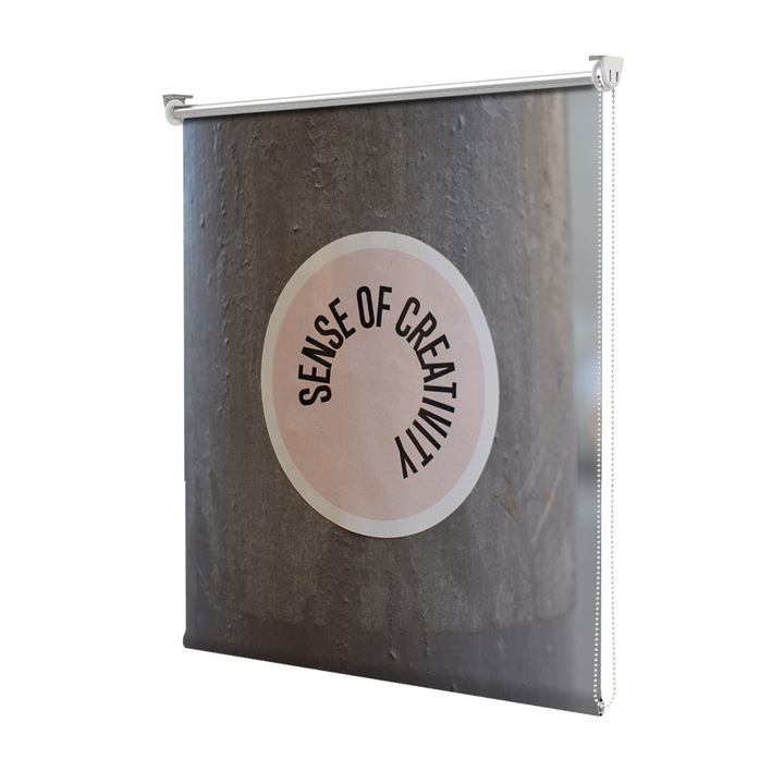 Roleta Art Shade tip Jaluzea cu Rulou si sistem inclus, Art Star, Simt creativ, Mesaje, Decoratiuni, Latime 95 cm x Inaltime 130 cm