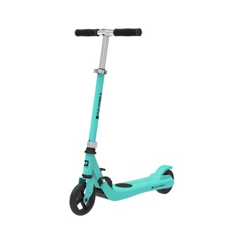Trotineta electrica Rebel FUN WHEELS pentru copii, albastra Trotineta electrica Rebel FUN WHEELS pentru copii, albastra