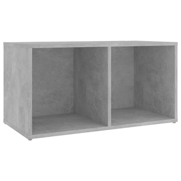 VidaXL betonszürke forgácslap TV-szekrény 72 x 35 x 36,5 cm