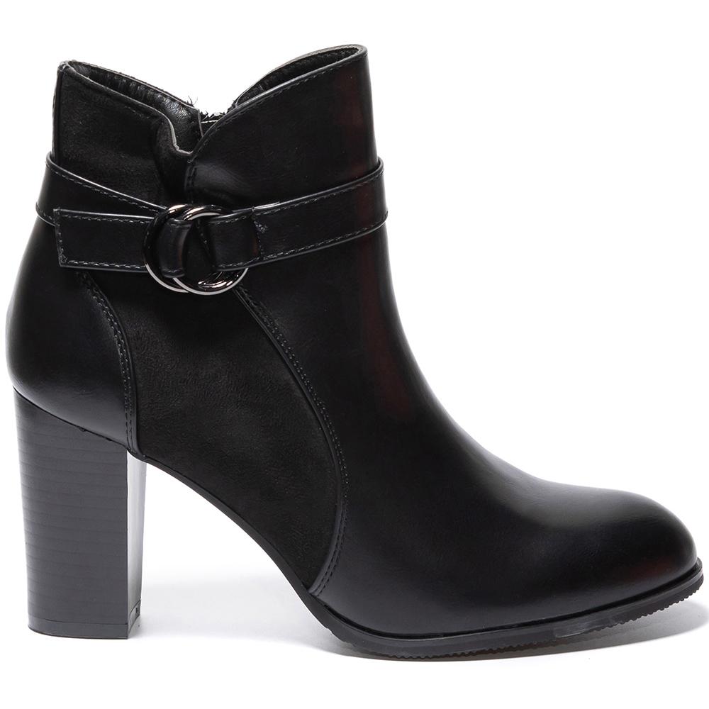 Botine dama Athala, Negru, Negru