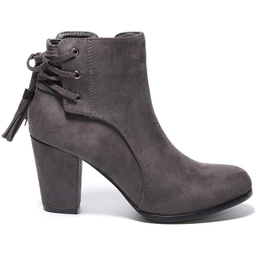 Botine dama Avdotia, Gri, Gri