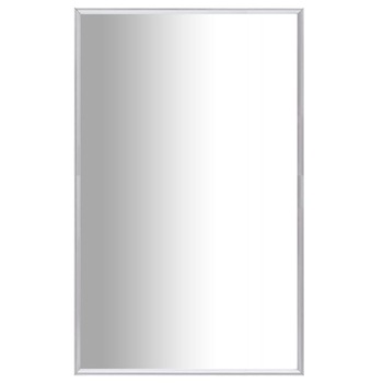 Oglinda de perete, vidaXL, Sticla/PVC, 70 x 50 cm, Argintiu Oglinda de perete, vidaXL, Sticla/PVC, 70 x 50 cm, Argintiu