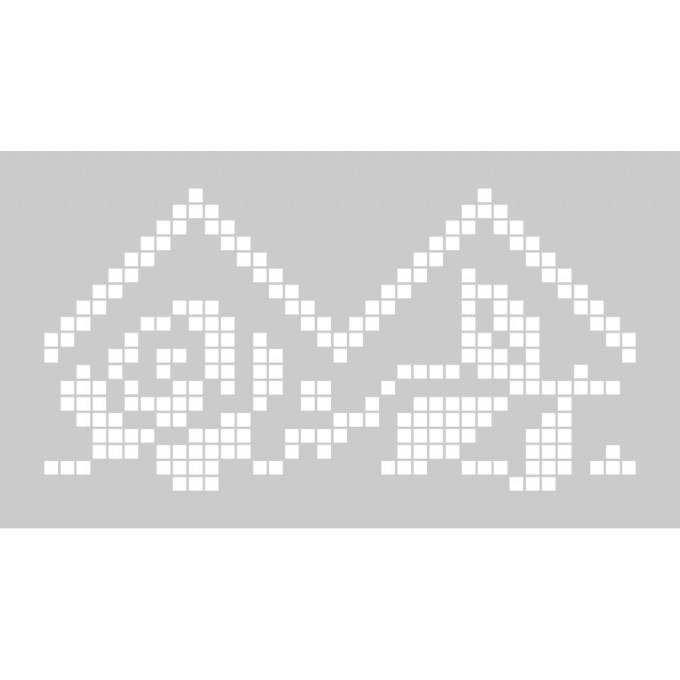 Sablon 45 x 25cm Refolosibil Repetitiv Motiv Traditional - SMTR14