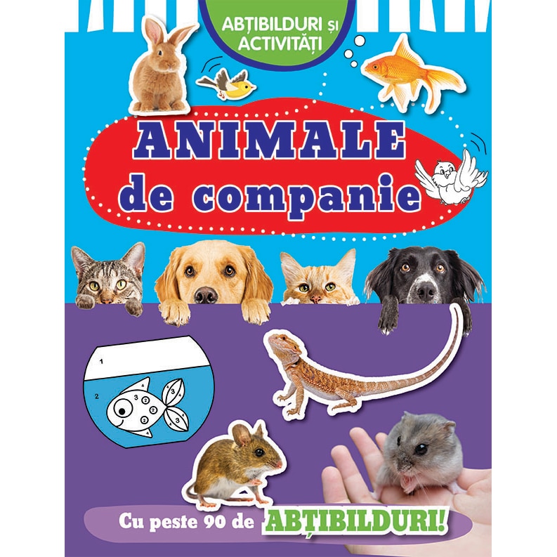 Animale de companie. Abtibilduri si activitati