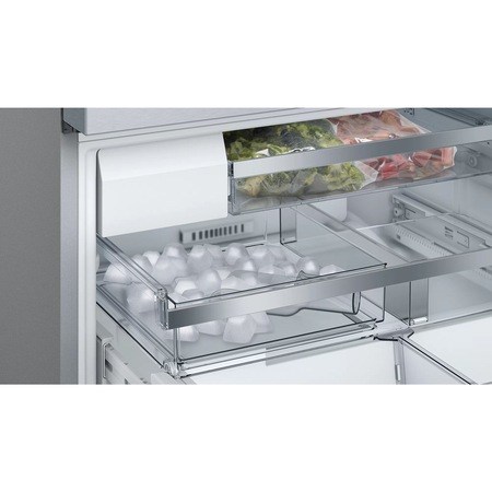Frigider side by side Bosch KFF96PIEP, MultiDoor, 573 l, Clasa E, NoFrost, HomeConnect, AirFresh Filter, VitaFresh, 183 cm, Inox Antiamprenta
