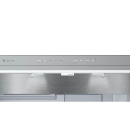 Frigider side by side Bosch KFF96PIEP, MultiDoor, 573 l, Clasa E, NoFrost, HomeConnect, AirFresh Filter, VitaFresh, 183 cm, Inox Antiamprenta