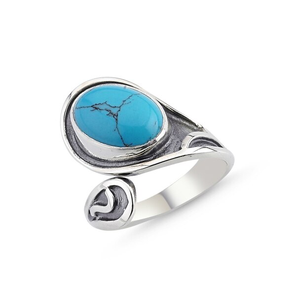 Inel argint, BeSpecial, ITU0240, Turcoaz