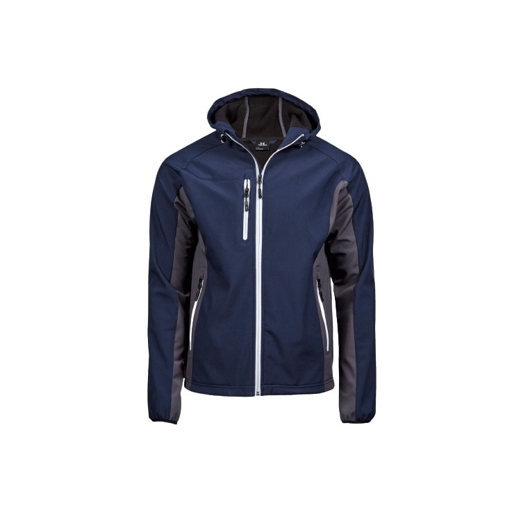 Geaca cu gluga Tee Jays, Gri, XL