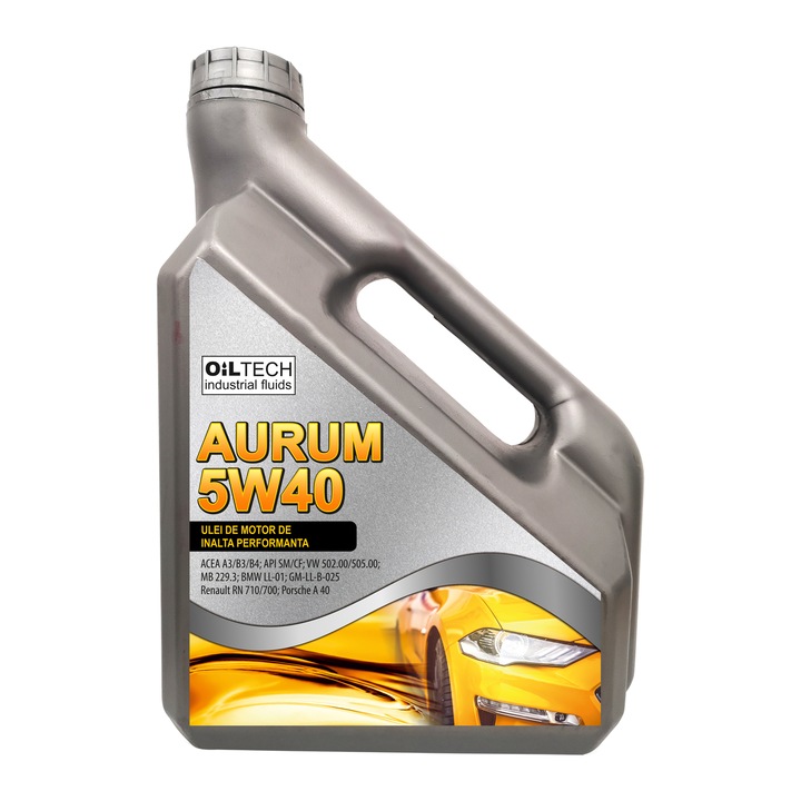 Ulei de motor de inalta performanta Aurum 5W40, 4L