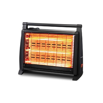 Incalzitor Floria ZLN2205 Negru, cu 3 rezistente quartz,1500W, maner portabil Incalzitor Floria ZLN2205 Negru, cu 3 rezistente quartz,1500W, maner portabil