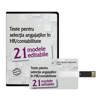 21 modele editabile de teste pentru selectia angajatilor in HR/contabilitate 21 modele editabile de teste pentru selectia angajatilor in HR/contabilitate