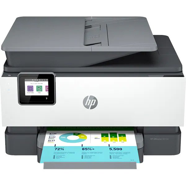 Multifunctional inkjet color HP OfficeJet Pro 9012e All-in-One, A4, USB, Retea, Wi-Fi, Fax, HP+ Eligibil